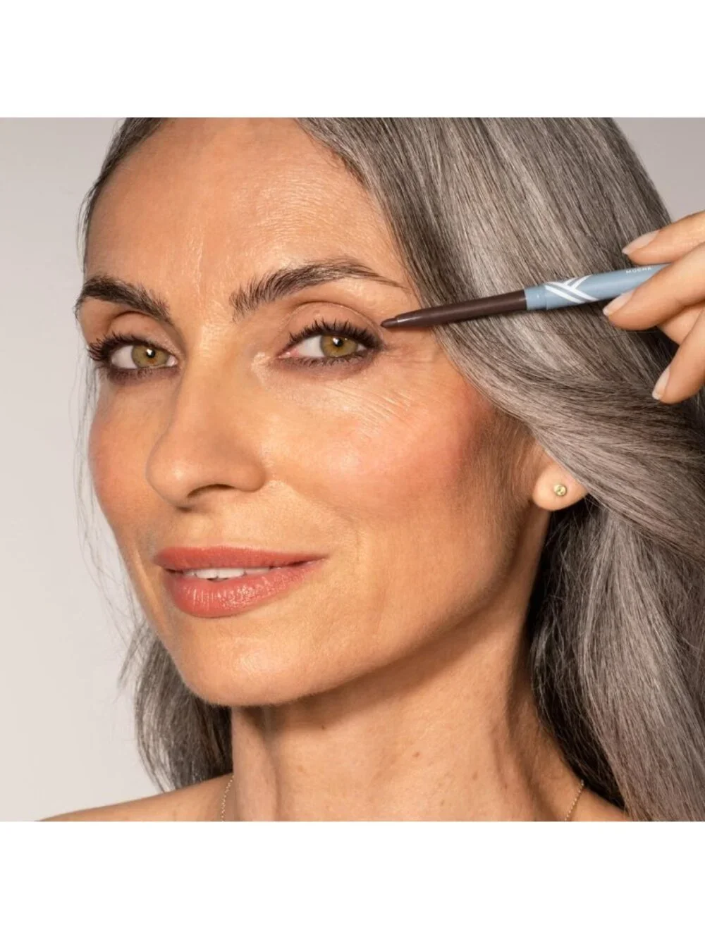 Glide Eyeliner for Mature Women - Smooth Application, Long-Lasting Brown Shade